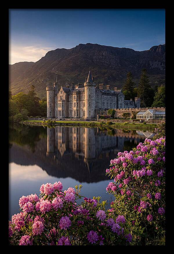 Kylemore Abbey Reflected In Lake