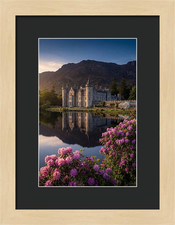 Kylemore Abbey Reflected In Lake