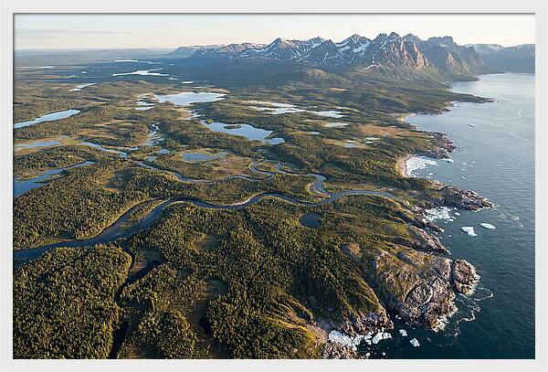 Labrador Coast From Above