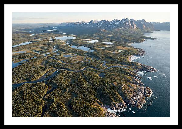 Labrador Coast From Above