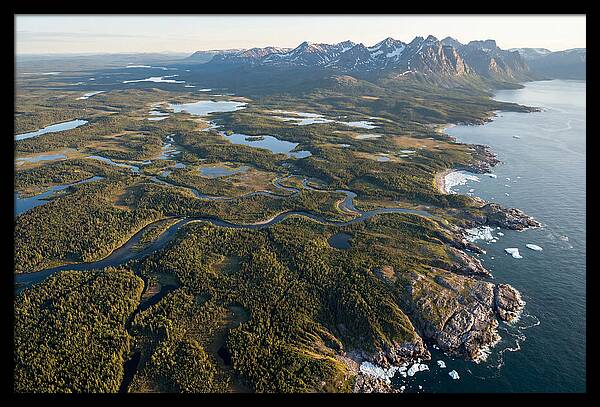 Labrador Coast From Above