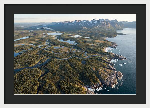 Labrador Coast From Above
