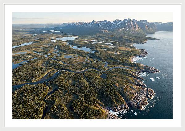 Labrador Coast From Above