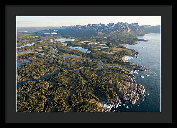 Labrador Coast From Above
