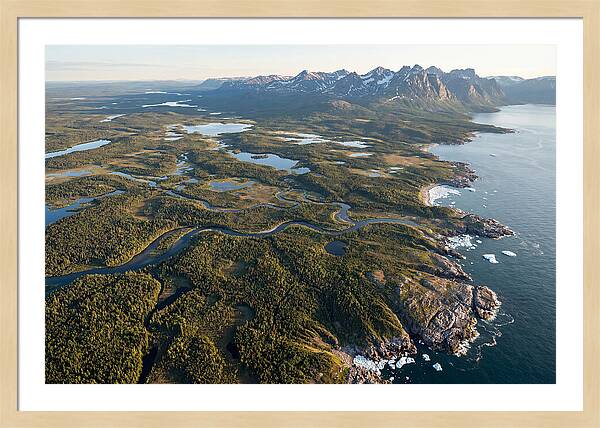 Labrador Coast From Above