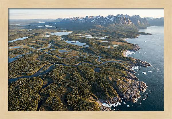 Labrador Coast From Above