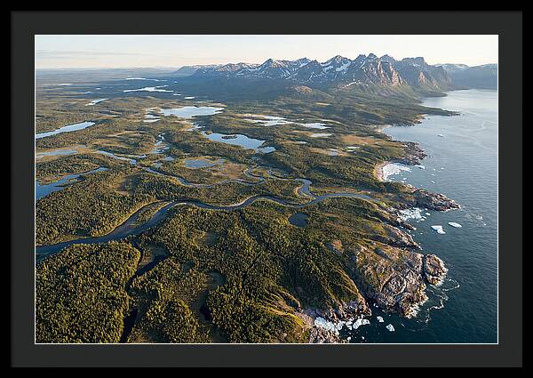 Labrador Coast From Above