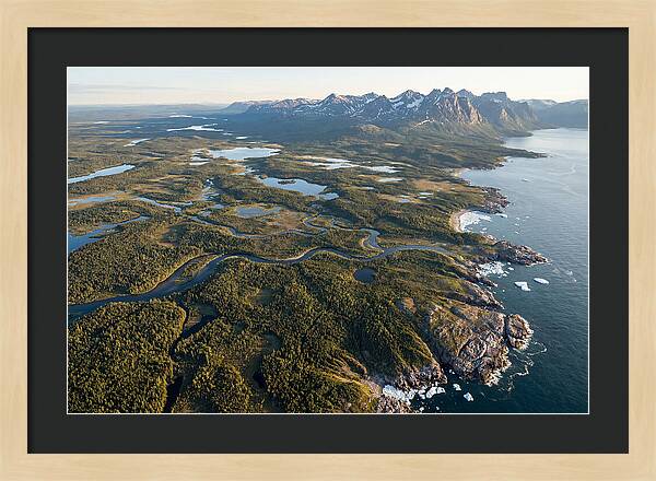Labrador Coast From Above