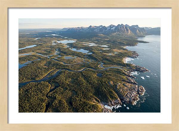 Labrador Coast From Above