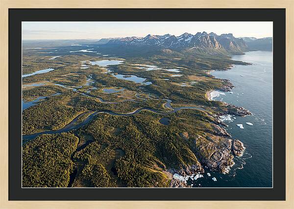 Labrador Coast From Above