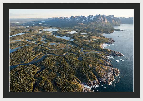 Labrador Coast From Above