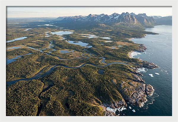 Labrador Coast From Above
