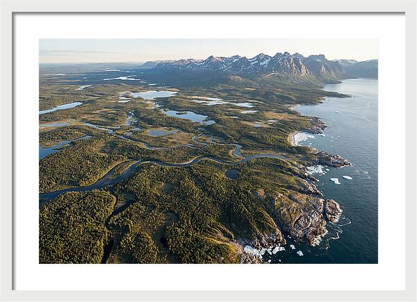 Labrador Coast From Above