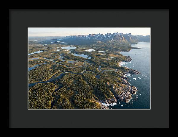 Labrador Coast From Above