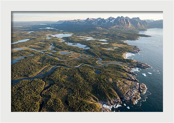 Labrador Coast From Above