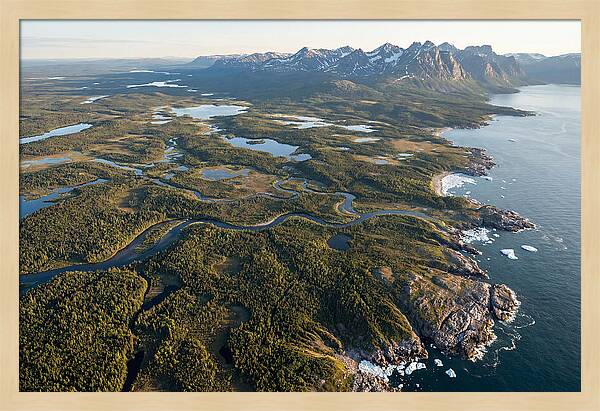 Labrador Coast From Above