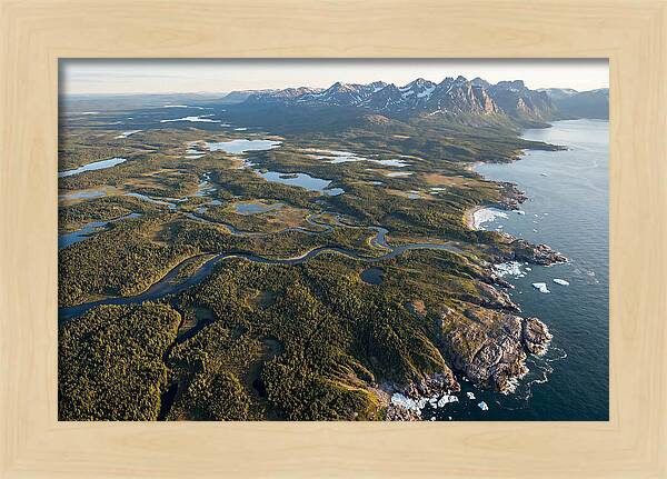 Labrador Coast From Above
