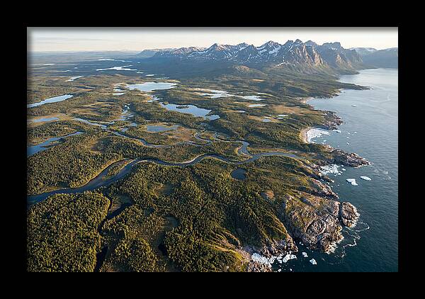 Labrador Coast From Above