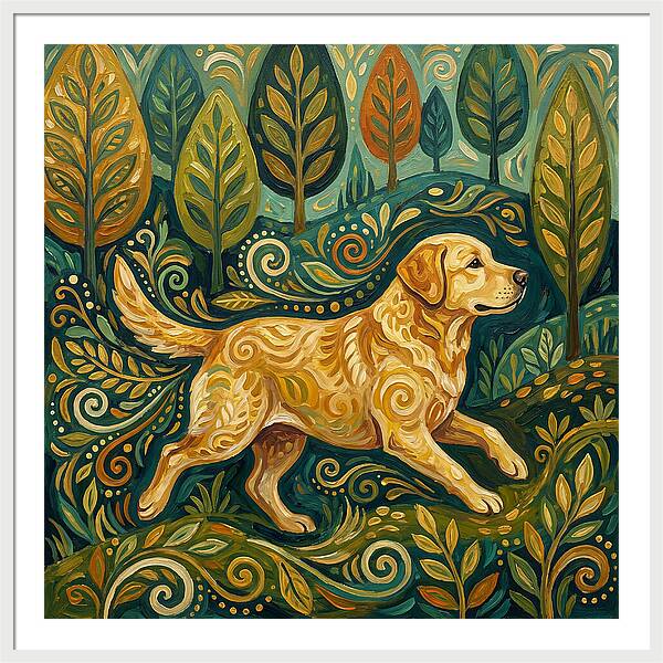Labrador Retriever In Nature