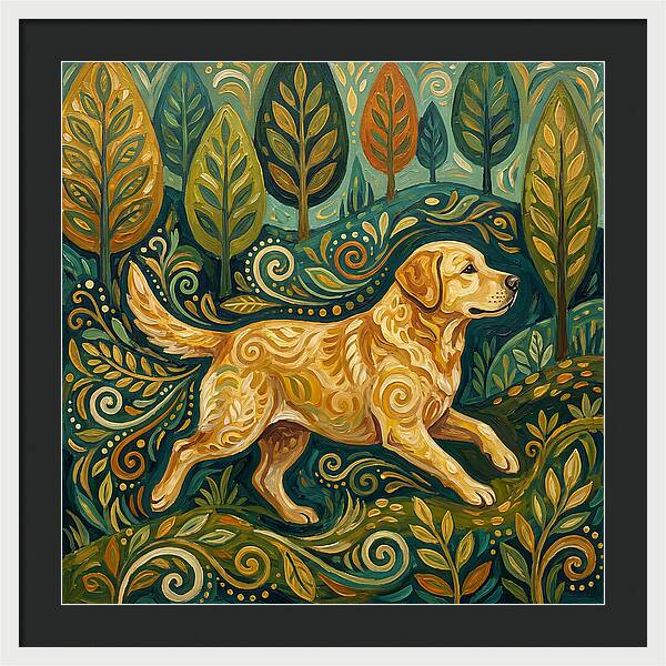 Labrador Retriever In Nature