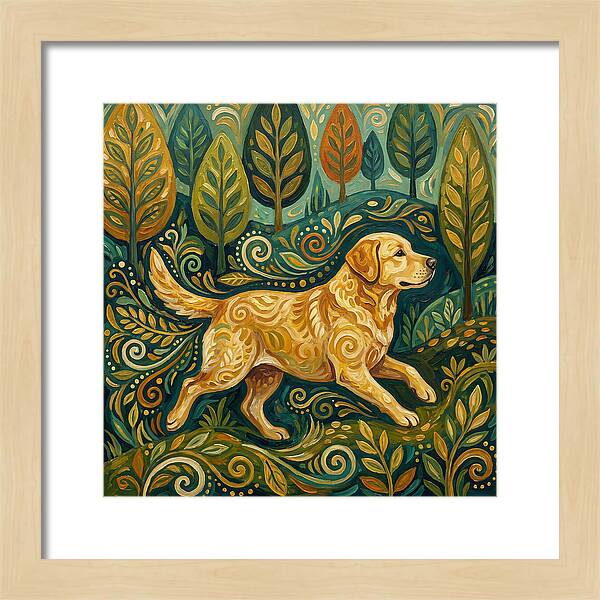 Labrador Retriever In Nature