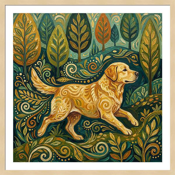 Labrador Retriever In Nature