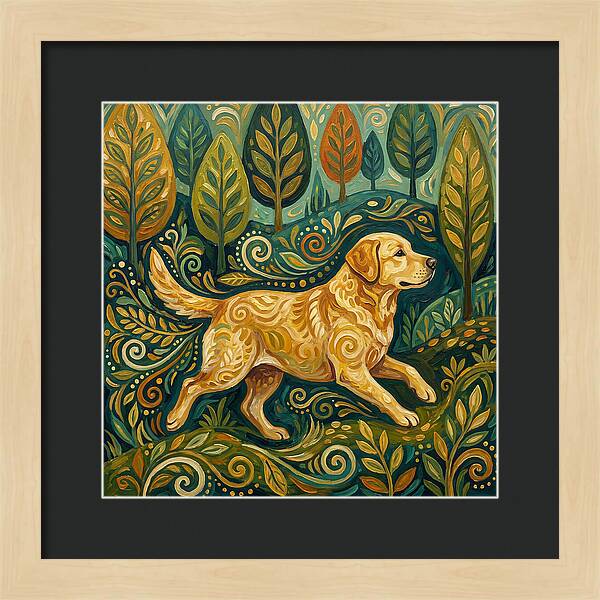 Labrador Retriever In Nature
