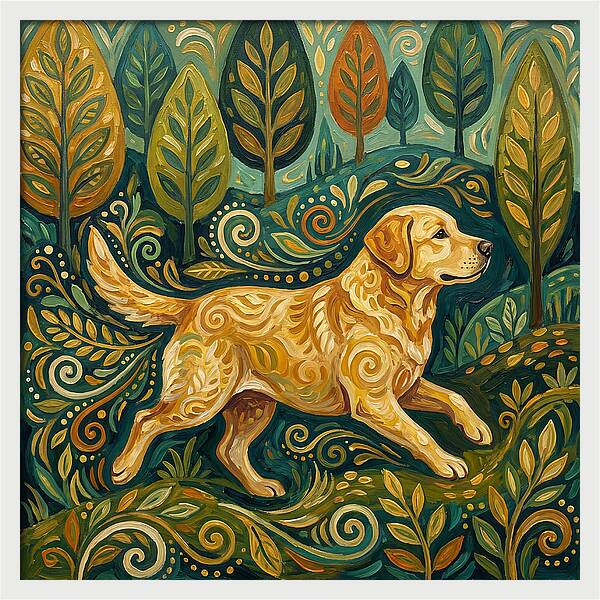 Labrador Retriever In Nature
