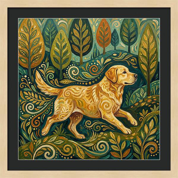 Labrador Retriever In Nature