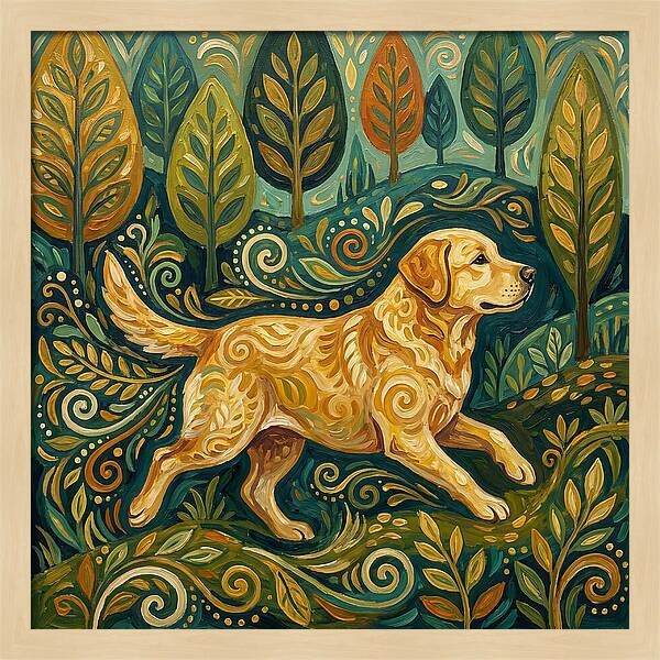 Labrador Retriever In Nature