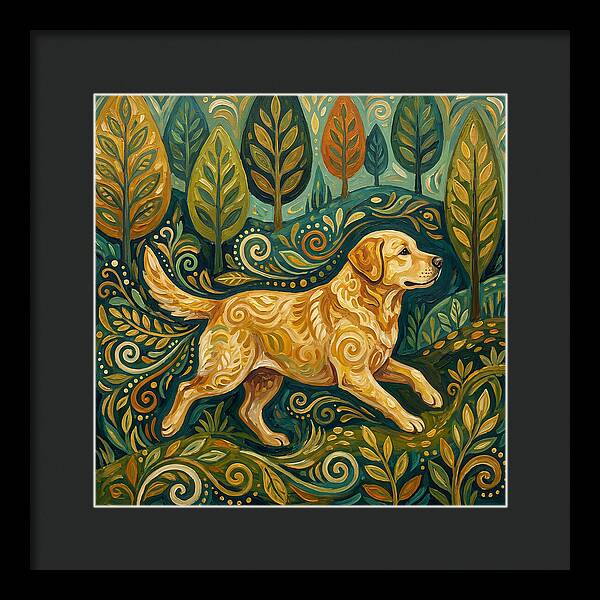 Labrador Retriever In Nature