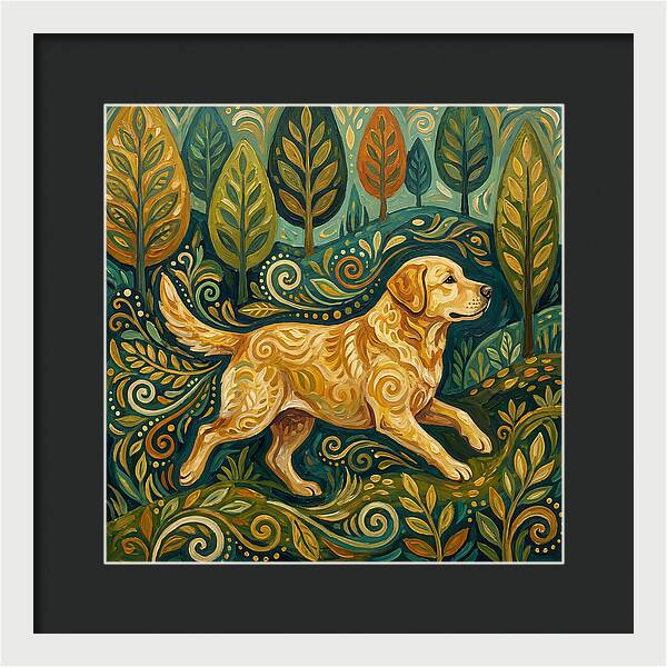 Labrador Retriever In Nature