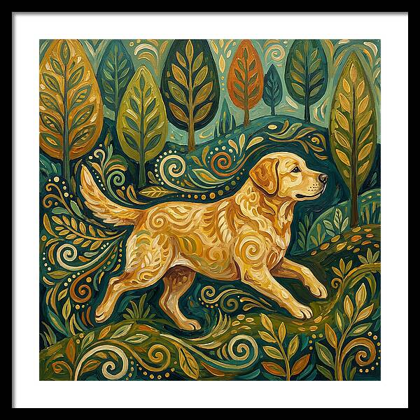 Labrador Retriever In Nature