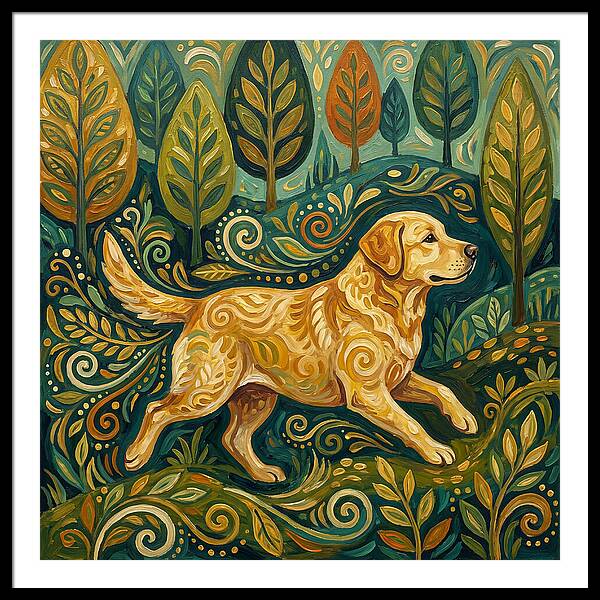 Labrador Retriever In Nature