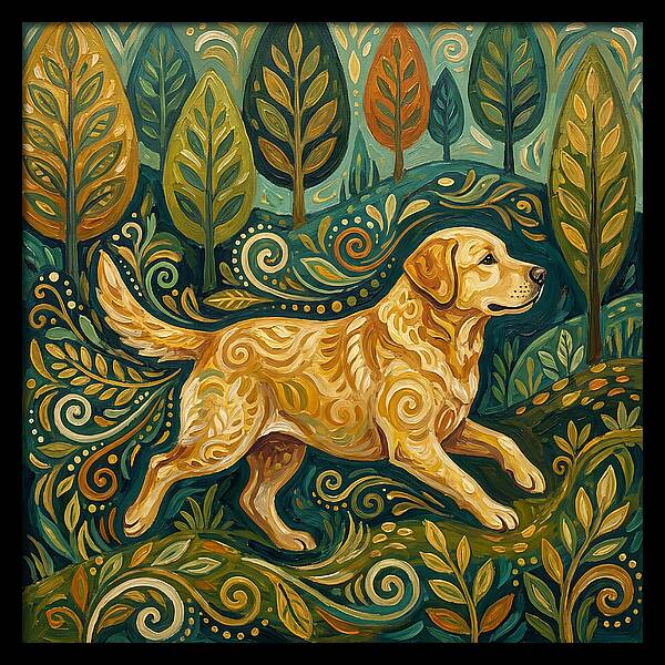 Labrador Retriever In Nature
