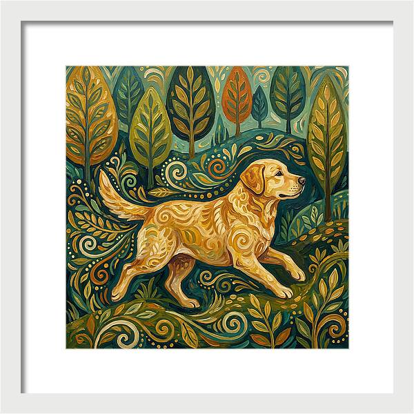 Labrador Retriever In Nature