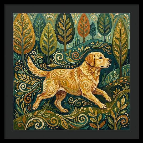 Labrador Retriever In Nature