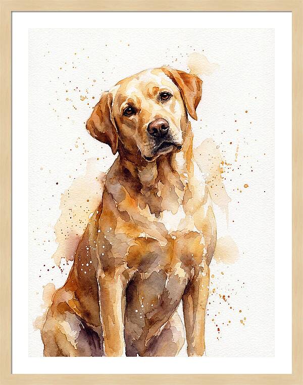 Labrador Retriever Portrait