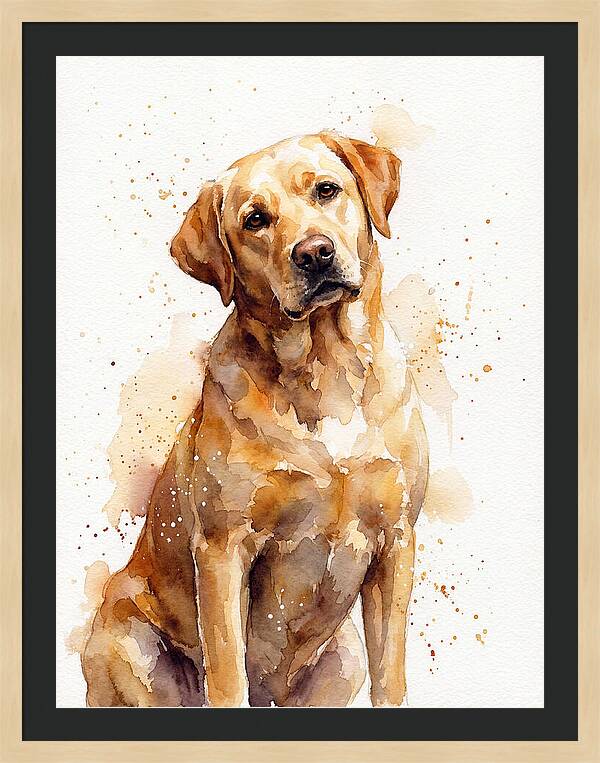 Labrador Retriever Portrait