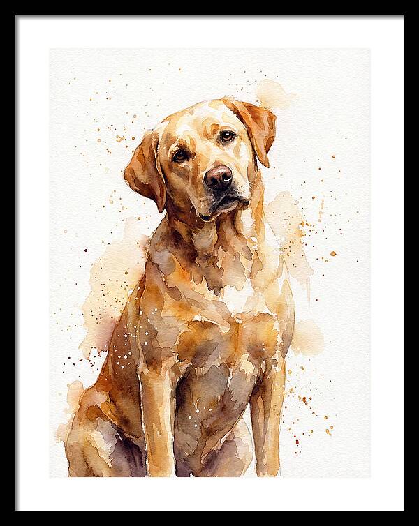 Labrador Retriever Portrait