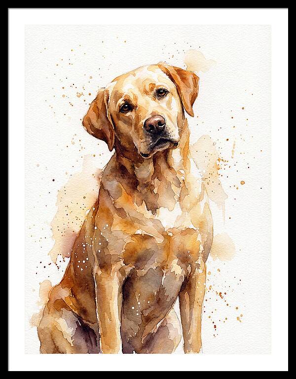 Labrador Retriever Portrait
