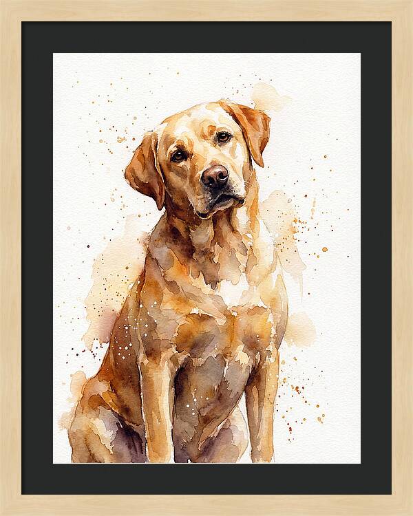 Labrador Retriever Portrait