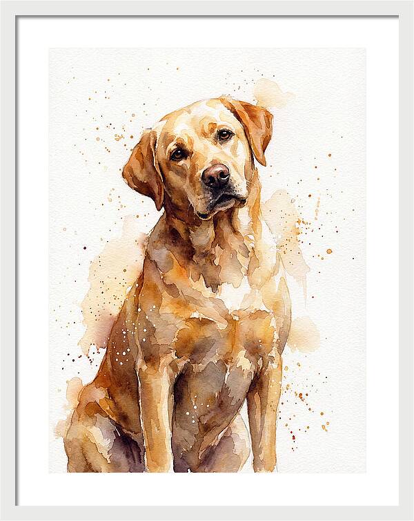 Labrador Retriever Portrait