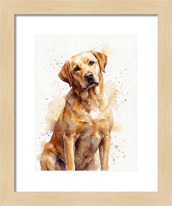Labrador Retriever Portrait