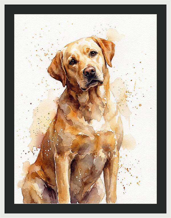 Labrador Retriever Portrait