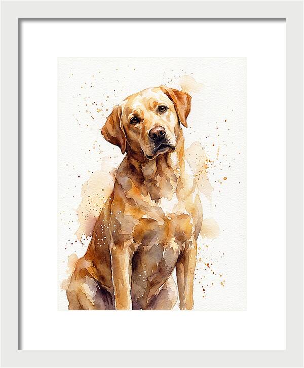 Labrador Retriever Portrait