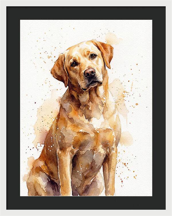 Labrador Retriever Portrait