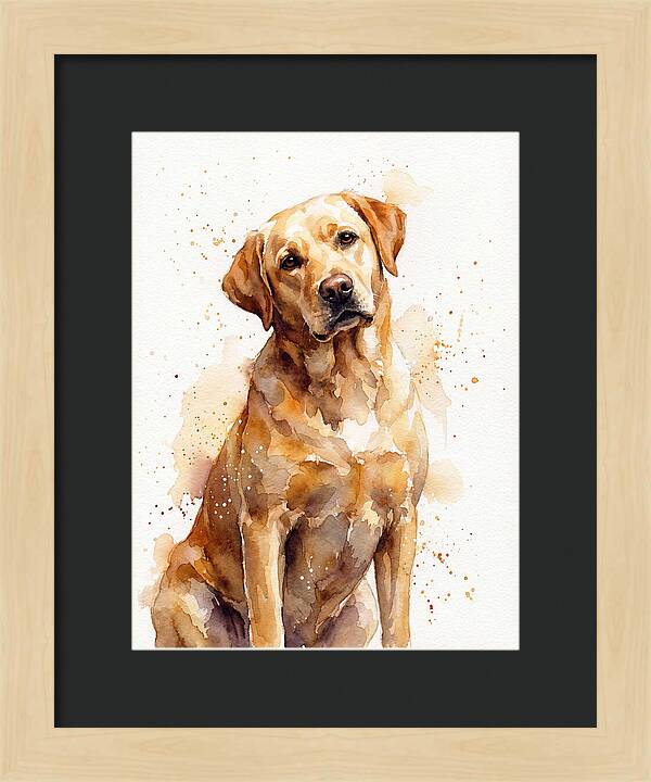 Labrador Retriever Portrait