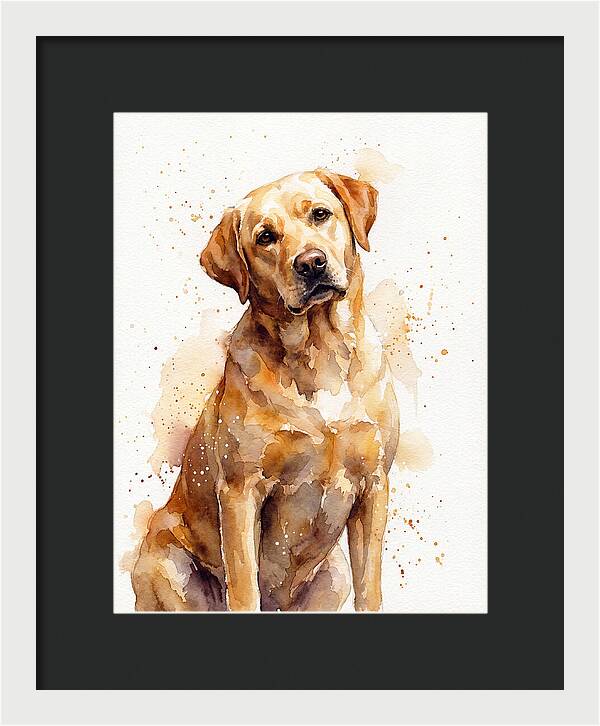 Labrador Retriever Portrait