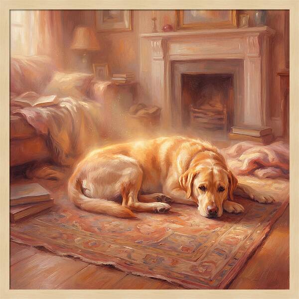 Labrador Retriever Relaxing